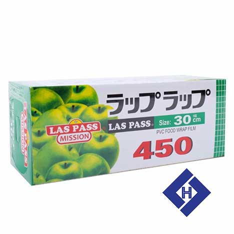 Cuộn màng bọc thực phẩm táo xanh 30×450