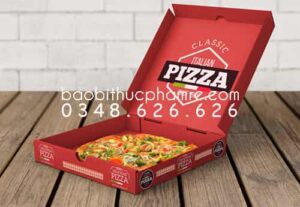 Hộp pizza thiết kế và in cao cấp 1.1