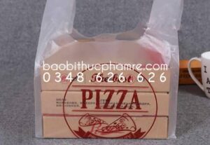 Túi nilon đựng hộp bánh pizza L 1.1