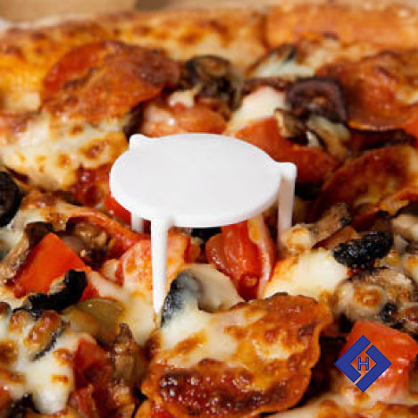 Chân nhựa chống bánh pizza