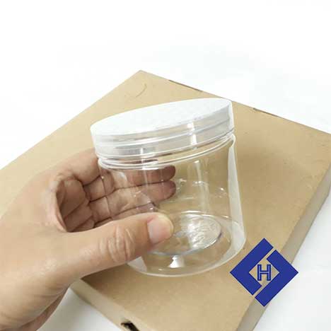 Hũ nhựa tròn 85×85 plastic jars
